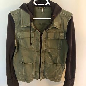 Free People Hooded Jacket
